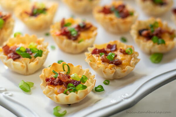Pimento Cheese & Bacon Appetizers