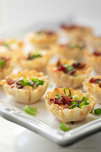 Pimento Cheese & Bacon Appetizers | FaveSouthernRecipes.com