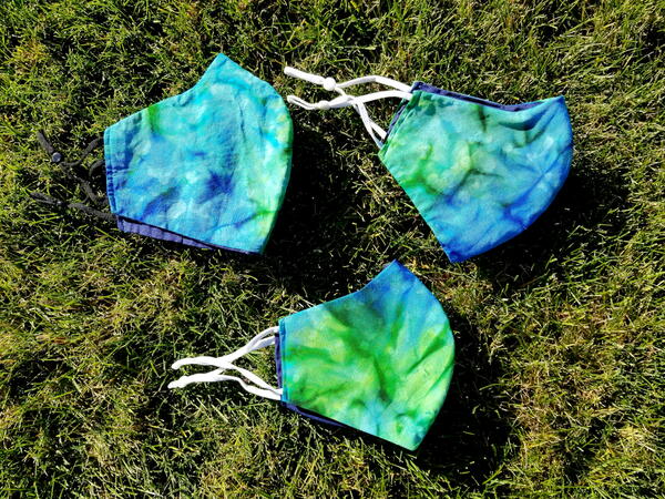 Tie Dye Mask DIY