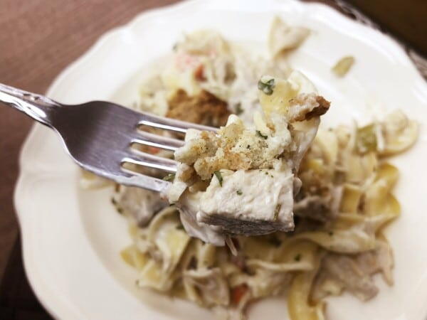 Turkey Noodle Casserole Dinner Recipe