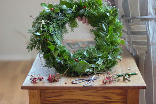 How To Make Real Evergreen Christmas Wreaths