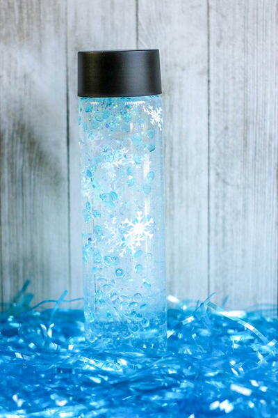 Frozen Snowflake Sensory Bottle