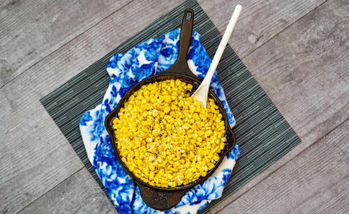 Easy Skillet Southern Creamed Corn Recipe