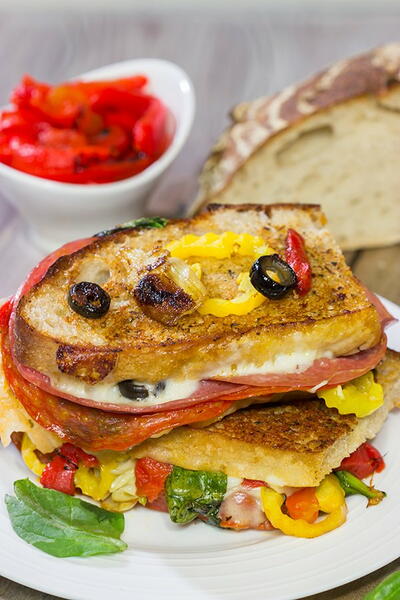 Antipasta Grilled Cheese