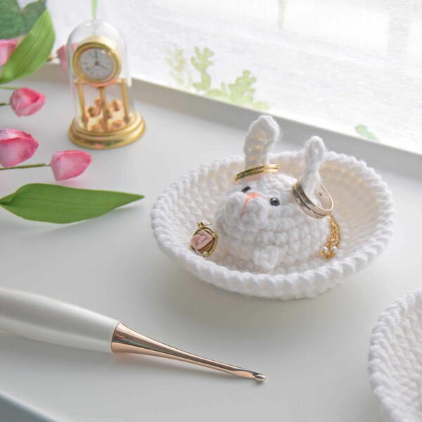 Amigurumi Bunny Ring Dish