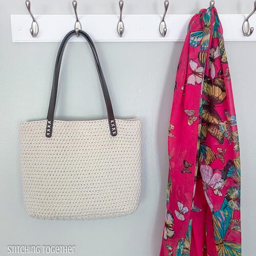 Belmont Crochet Shoulder Bag