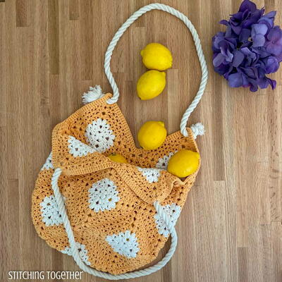 Caldwell Crochet Market Bag