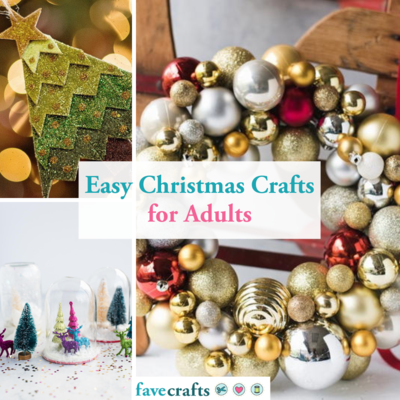 100+ Easy Christmas Crafts for Adults