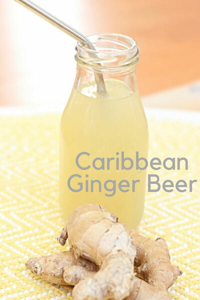 Homemade Caribbean Ginger Beer