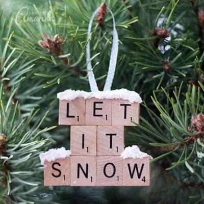 Let It Snow Ornaments