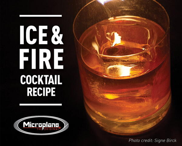 Ice and Fire Cocktail