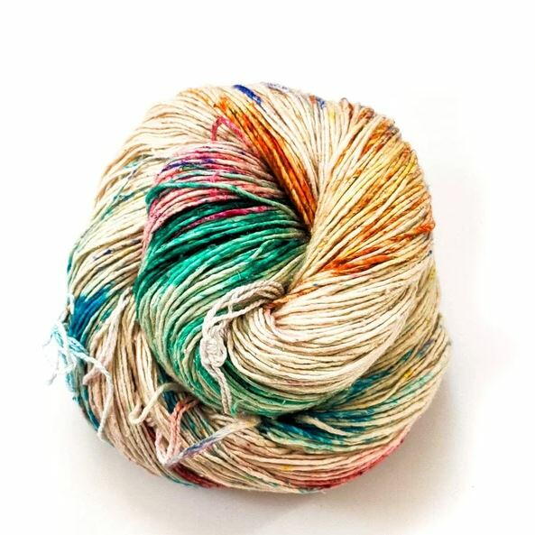 Darn Good Yarn Confetti Silk Yarn Giveaway 