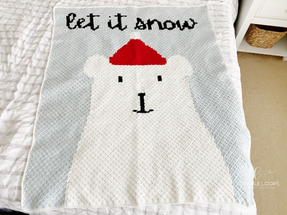 Let It Snow Blanket