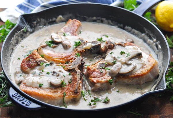 Cream Of Mushroom Pork Chops