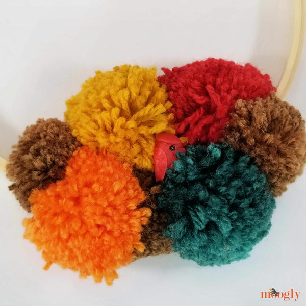 Autumn Pom Wreath