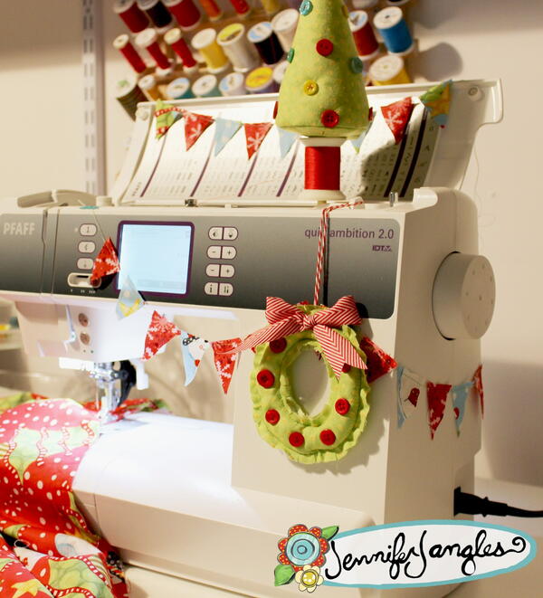 Sewing Machine Decorations