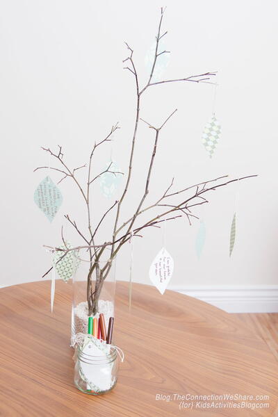 Make A Gratitude Tree For Kids 