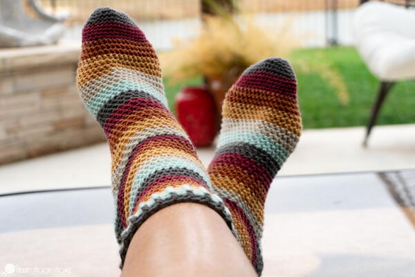 Herringbone Socks