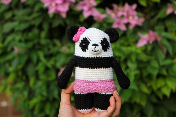 Polly The Crochet Panda