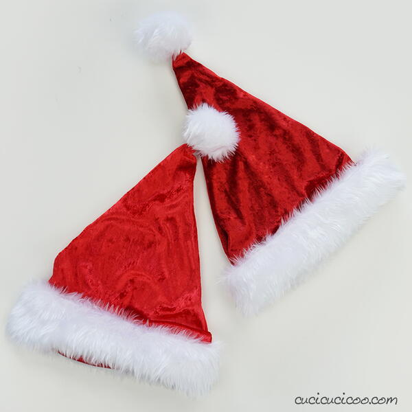 Sew A Faux Fur Santa Hat