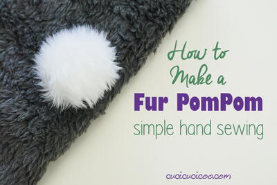 Easy Diy Faux Fur Pompom