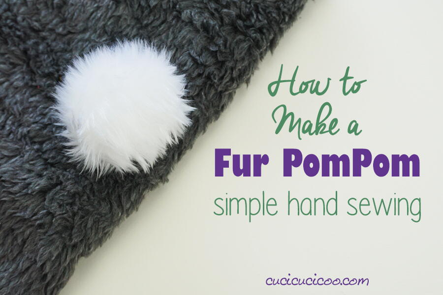 Easy Diy Faux Fur Pompom | FaveCrafts.com