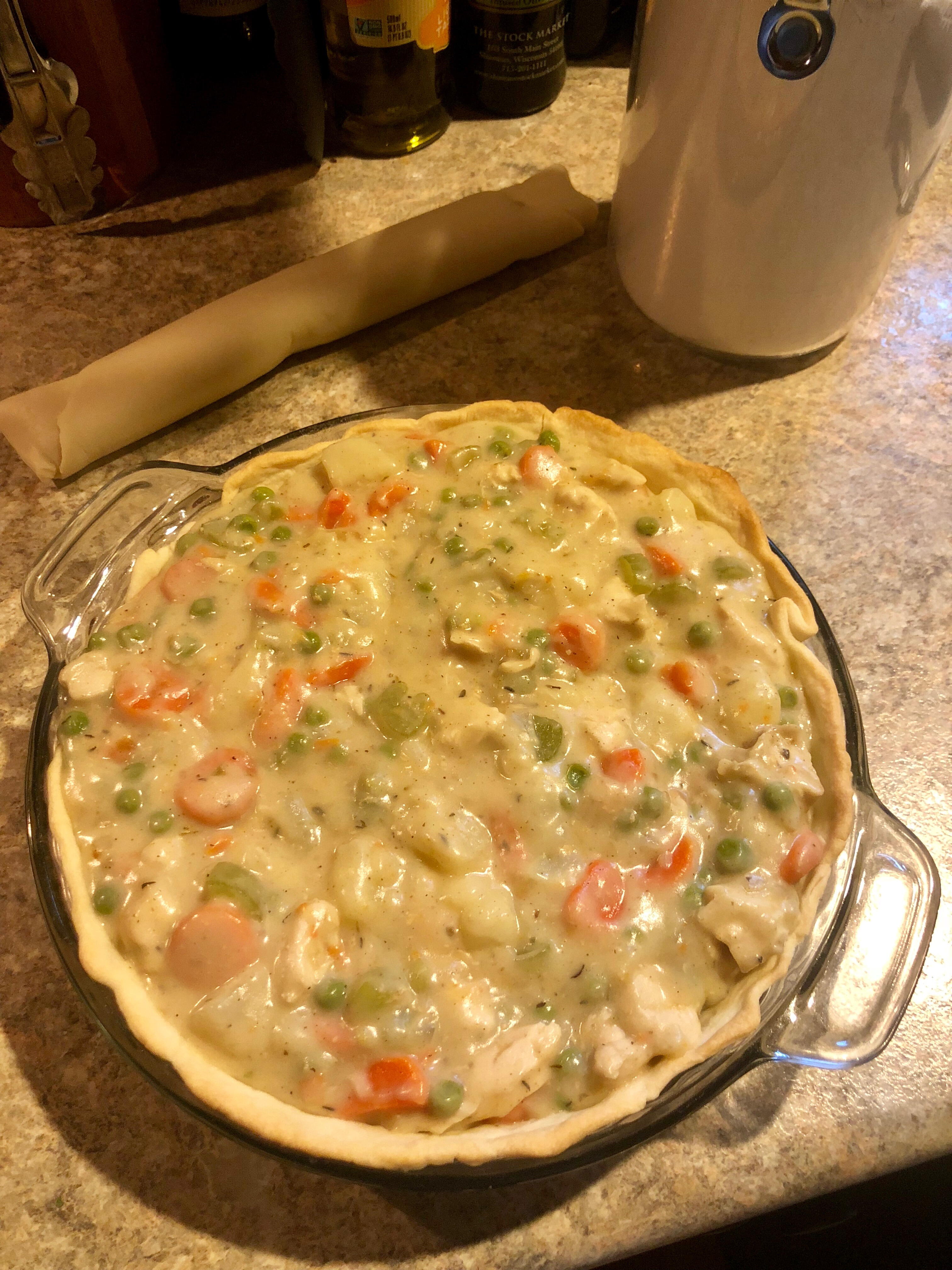 Classic Chicken Pot Pie | AllFreeCopycatRecipes.com