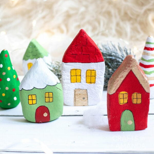 Salt Dough Houses