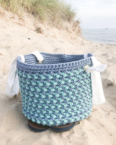 Reef Crochet Basket Pattern 3.0
