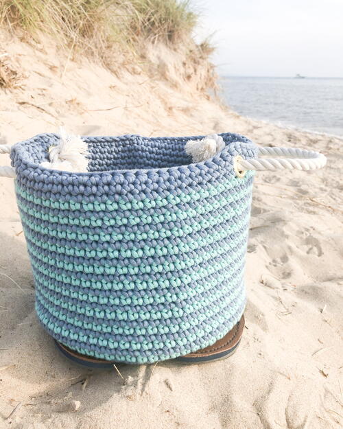 Reef Crochet Basket Pattern 2.0