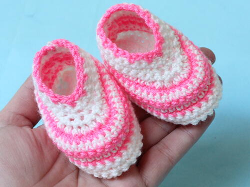 Newborn Baby Shoes | AllFreeCrochet.com