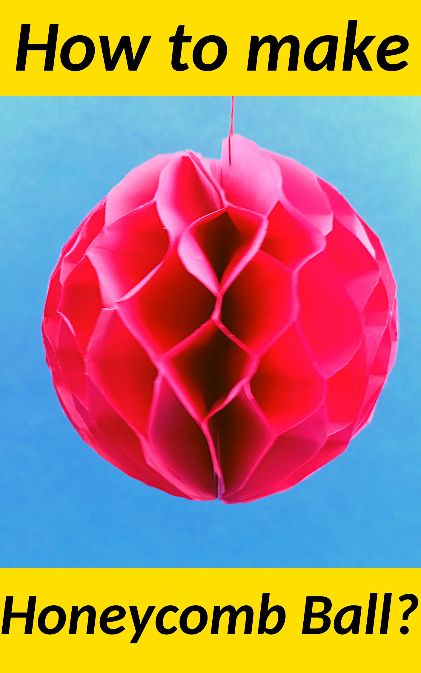 How To Make A Paper Christmas Ball?