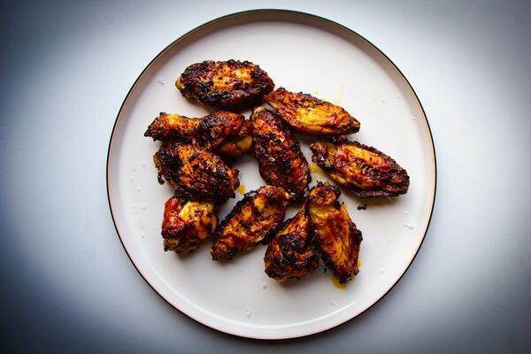 Marmite And Chili Baked Chicken Wings