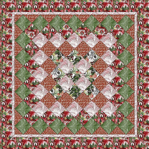 Medallion Christmas Quilt Pattern