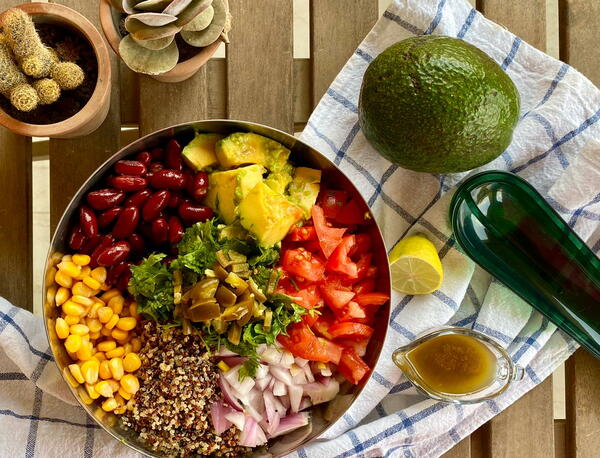 Heart-Healthy Mexican Quinoa Salad