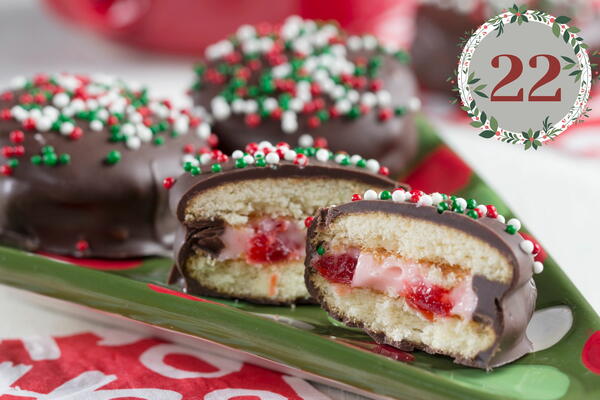 Cheery Cherry-Chocolate Cookies