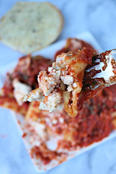Slow Cooker Manicotti Recipe With Cheese