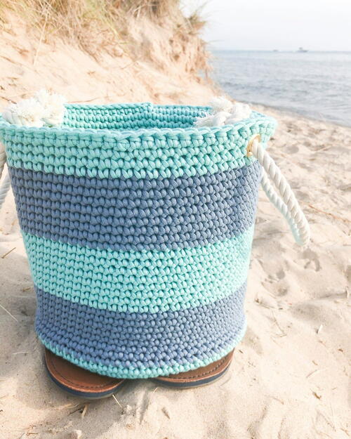 Reef Crochet Basket Pattern 8.0