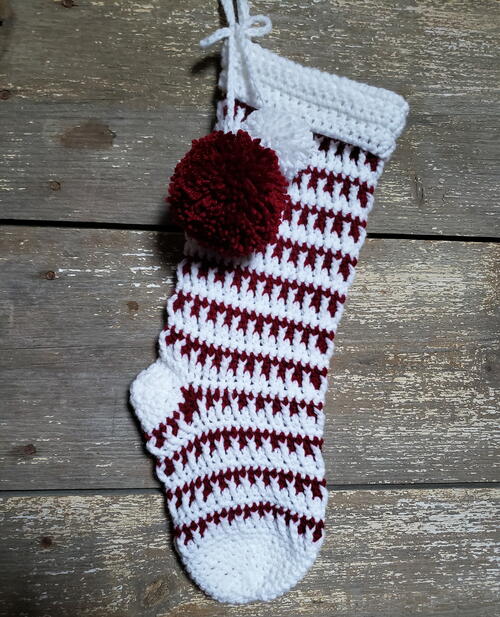 Crochet Christmas Stocking