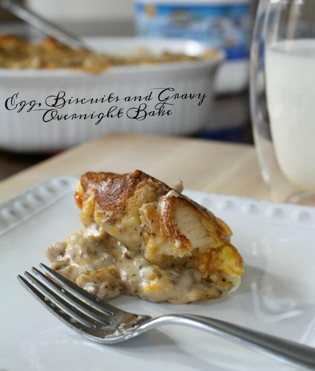 Egg Biscuits And Gravy Breakfast Casserole | RecipeLion.com