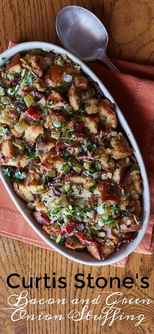 Curtis Stone’s Bacon And Green Onion Stuffing Recipe