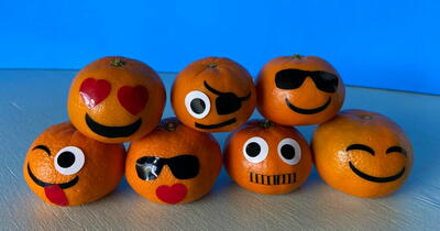 Diy Emoji Oranges