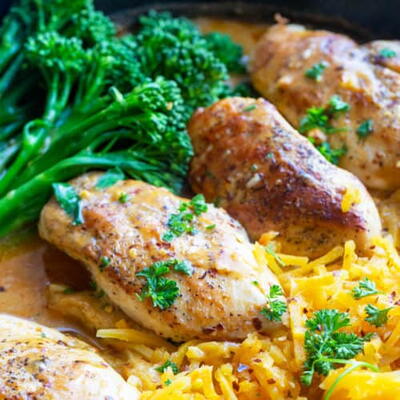 Coconut Curry Chicken Skillet