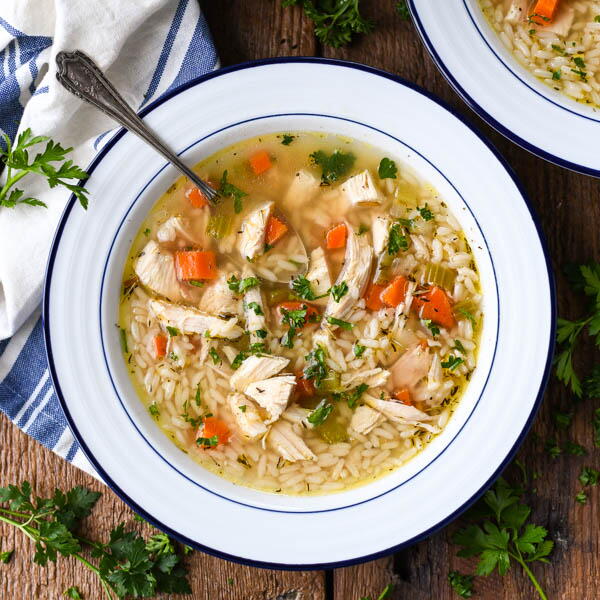 Farmhouse Chicken And Rice Soup