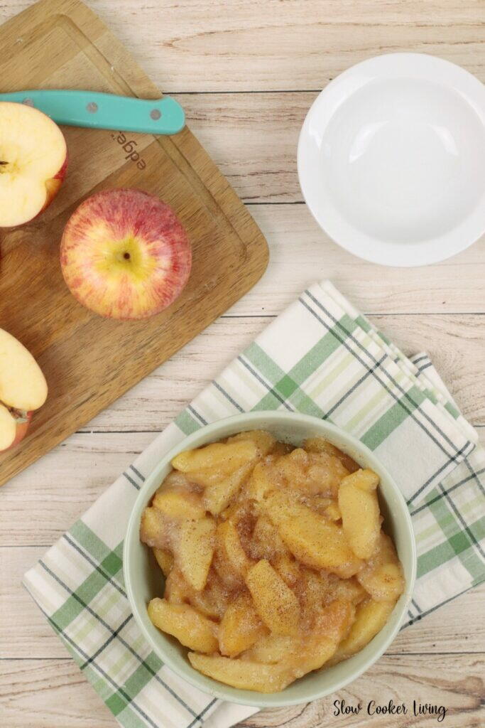 Slow Cooker Fried Apples