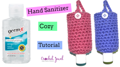 Crochet Sanitizer Cozy