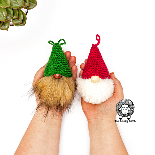 Gnome Christmas Tree Ornament