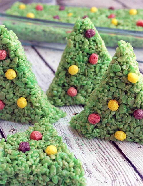 Easy And Festive! 20 Christmas Rice Krispy Treat Recipes