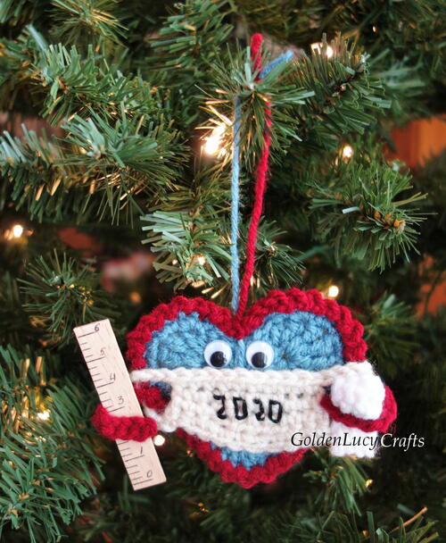 Christmas 2020 Crochet Ornament