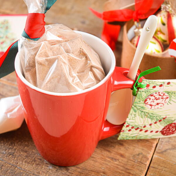 Food Gift Recipe: Fudgy Chocolate Mug Cake